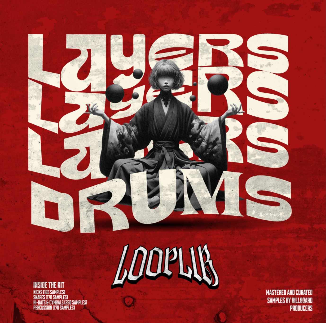 Layers Hip Hop & Trap Drum Kit - Versatile percussion samples blending classic hip-hop and modern trap elements