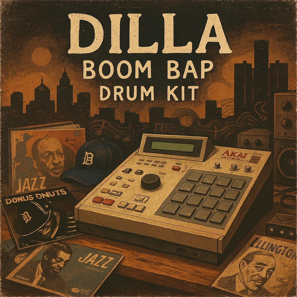 j dilla homage drum kit