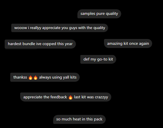 Producer testimonials using Looplibs sound kits